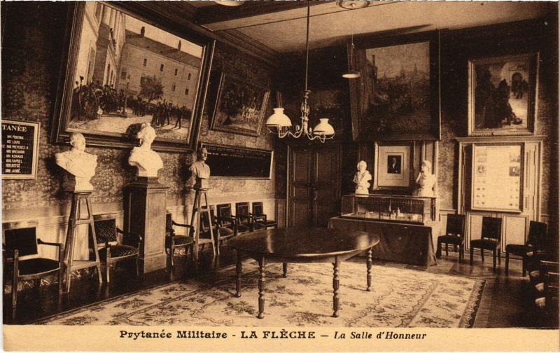 Carte postale ancienne La Fleche Salle d'Honneur