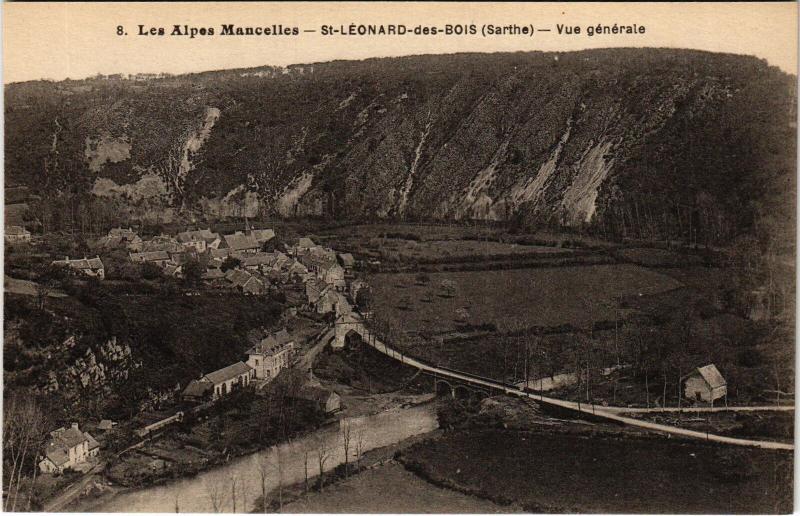Carte postale ancienne St Leonard des Bois Alpes Mancelles