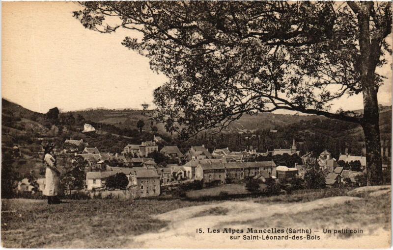 Carte postale ancienne St Leonard des Bois