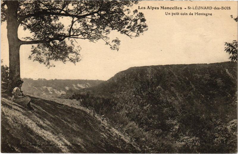 Carte postale ancienne St Leonard des Bois