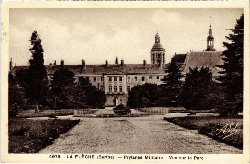 Carte postale ancienne La Fleche Prytanee Militaire