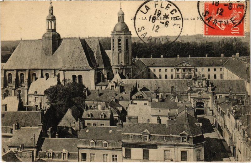 Carte postale ancienne La Fleche le Prytanee Couloir d'Obstacles