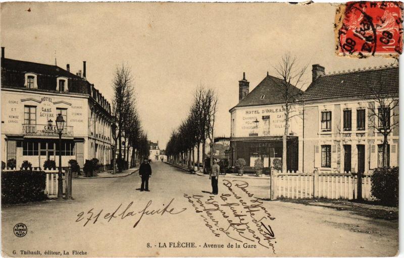 Carte postale ancienne La Fleche la Providence