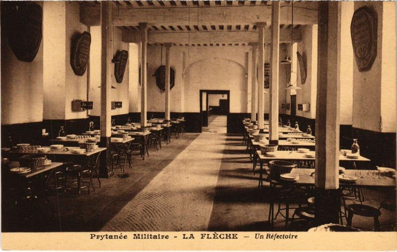 Carte postale ancienne La Fleche un Refectoire
