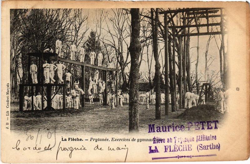 Carte postale ancienne La Fleche les bords du Loir