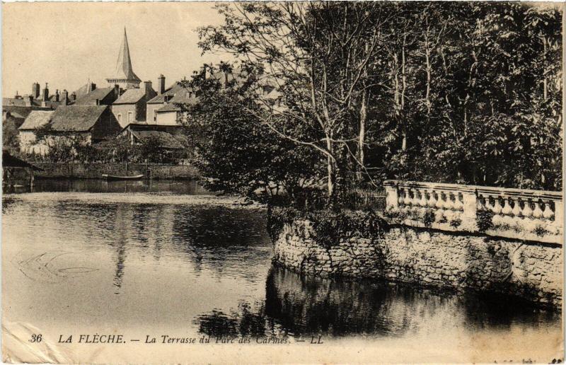 Carte postale ancienne La Fleche Prytanee Militaire la Chapelle