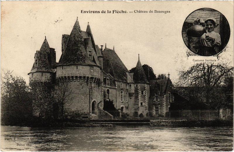 Carte postale ancienne La Fleche le Moulin