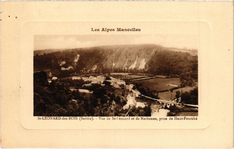 Carte postale ancienne St Leonard des Bois