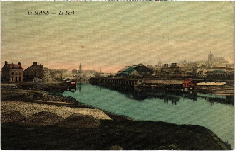 Carte postale ancienne Le Mans le Port au Mans