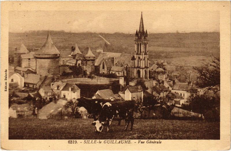 Carte postale ancienne Sille Guillaume vue generale