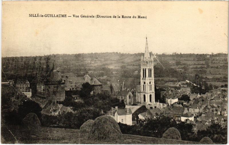Carte postale ancienne Sille Guillaume vue generale