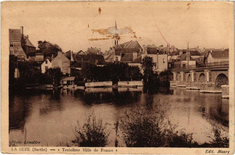 Carte postale ancienne La Suze