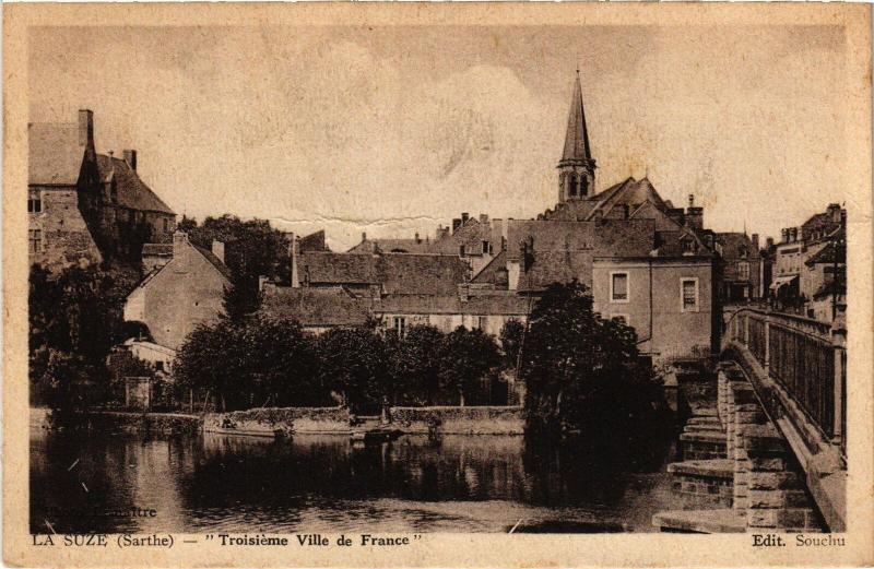 Carte postale ancienne La Suze