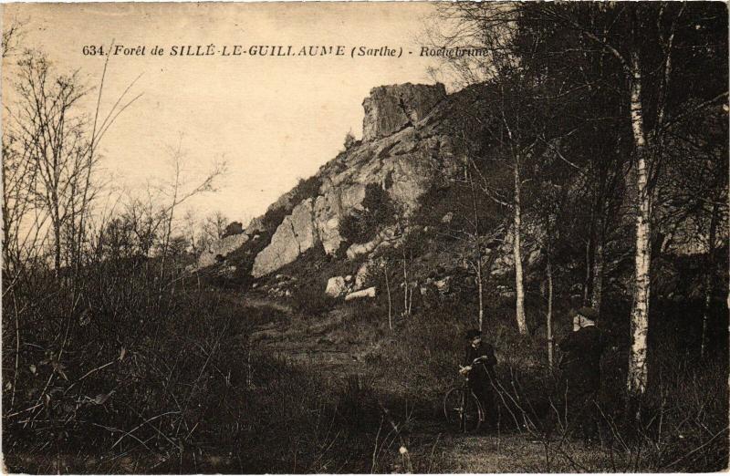 Carte postale ancienne Foret de Sille Guillaume Rochebrune