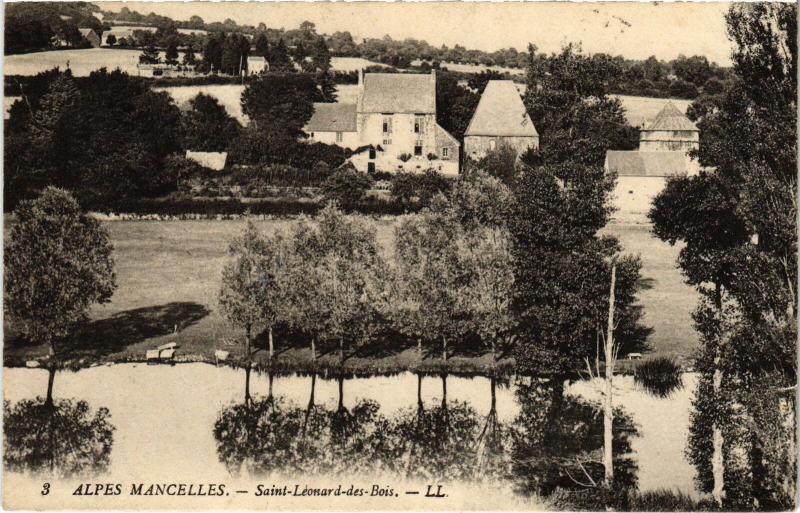 Carte postale ancienne St Leonard des Bois