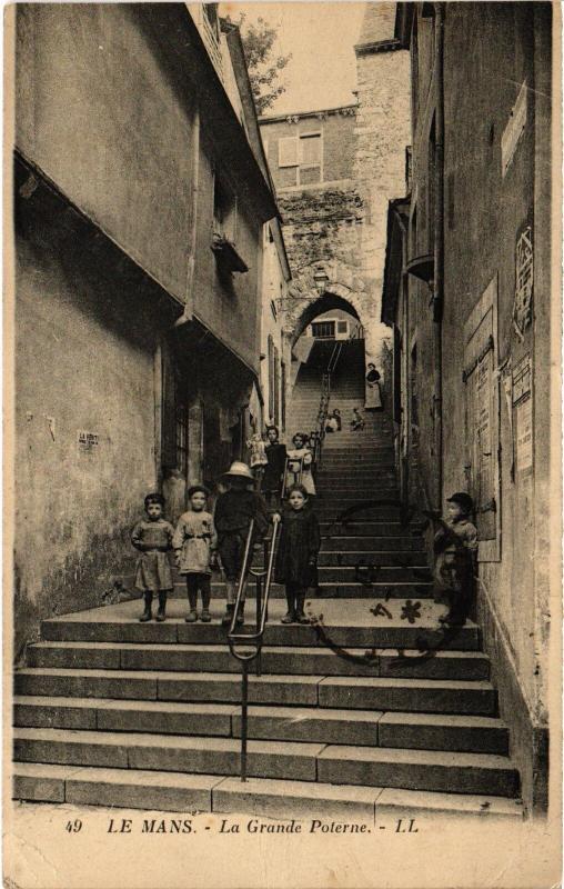 Carte postale ancienne Le Mans Grande Poterne au Mans