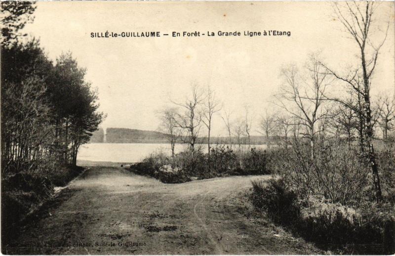 Carte postale ancienne La Suze en foret Grande Ligne