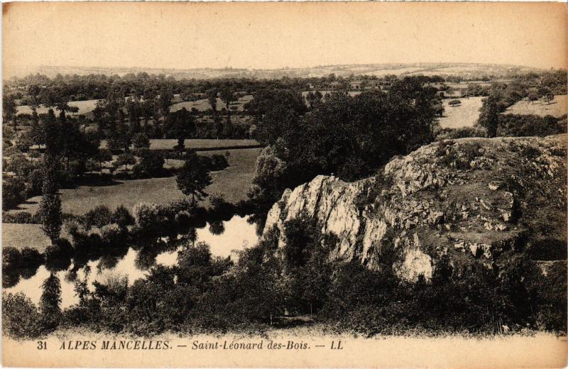 Carte postale ancienne St Leonard des Bois