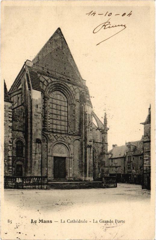 Carte postale ancienne Le Mans la Cathedrale au Mans
