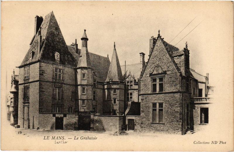 Carte postale ancienne Le Mans le Grabatoir au Mans