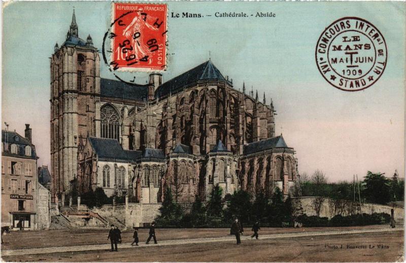Carte postale ancienne Le Mans la Cathedrale au Mans