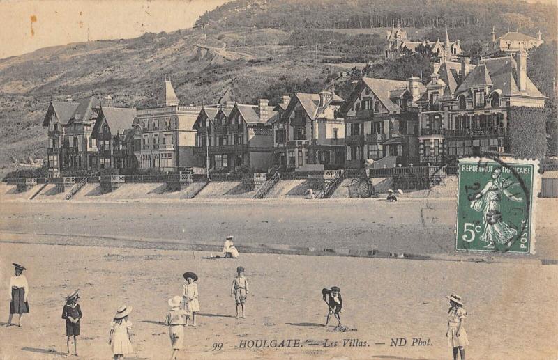 Carte postale ancienne Houlgate - Les Villas à Houlgate