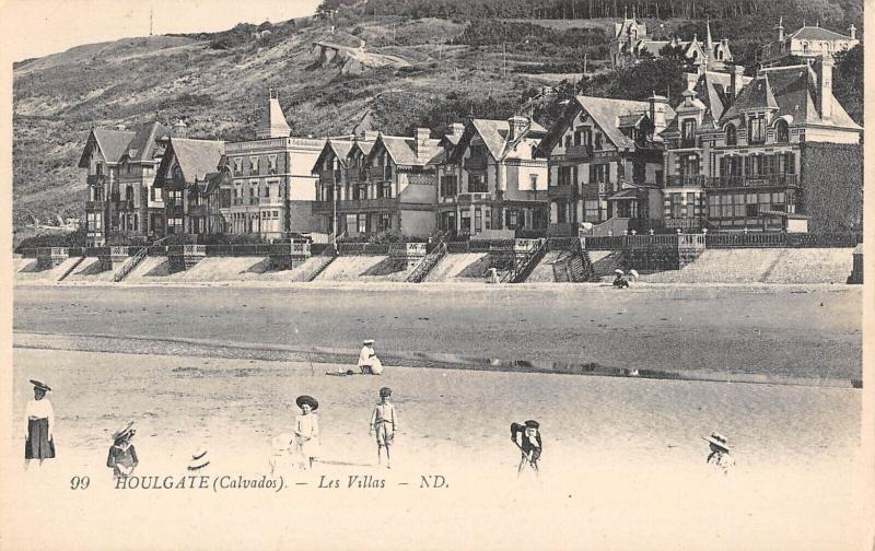 Carte postale ancienne Houlgate - Les Villas à Houlgate