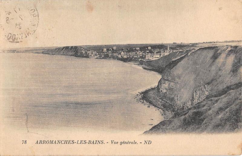Carte postale ancienne Arromanches Les Bains - Vue Generale à Arromanches-les-Bains