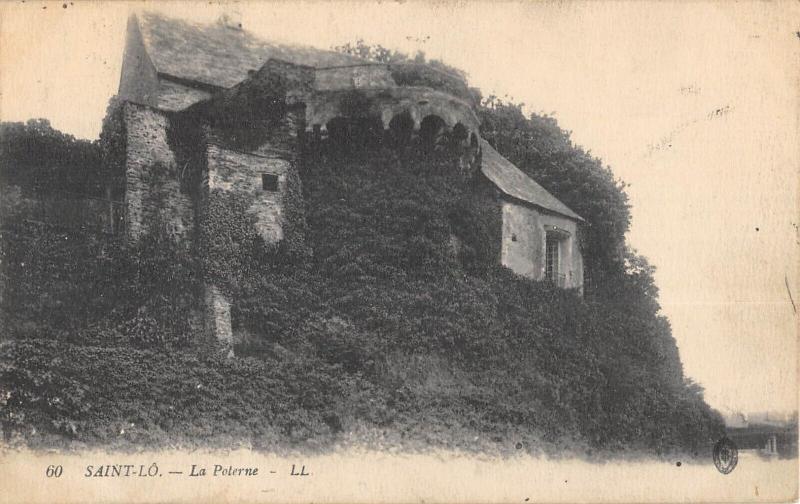 Carte postale ancienne Saint Lo - La Poterne