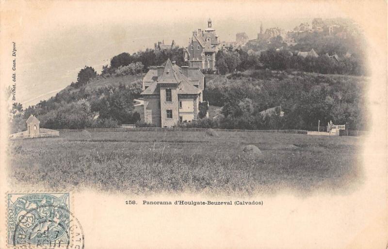 Carte postale ancienne Panorama D'Houlgate  Beuzeval à Houlgate