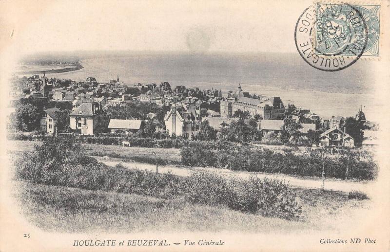 Carte postale ancienne Houlgate Et Beuzeval - Vue Generale à Houlgate