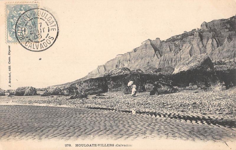 Carte postale ancienne Houlgate - Villers - Calvados à Houlgate