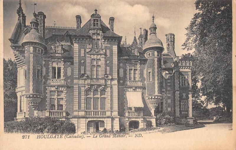 Carte postale ancienne Houlgate - Le Grand Manoir à Houlgate