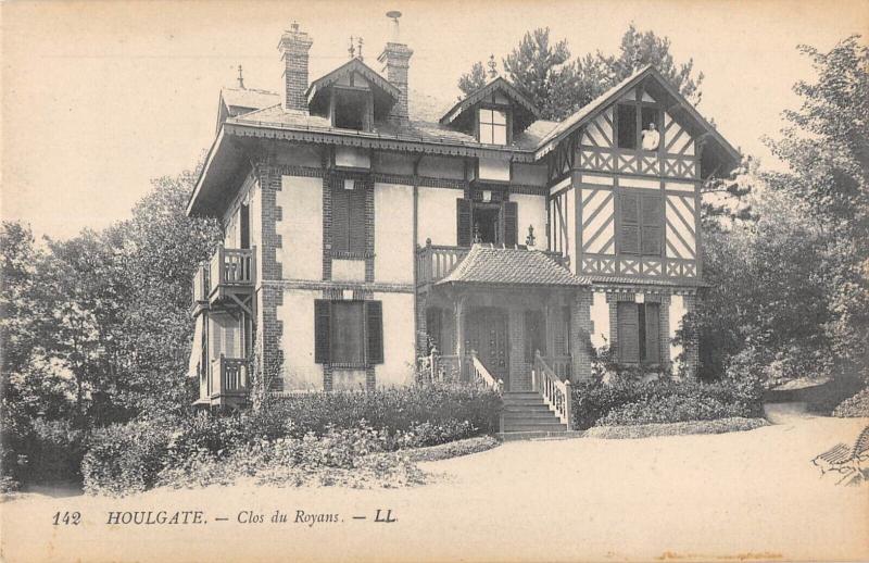 Carte postale ancienne Houlgate - Villa Clos Du Royan à Houlgate