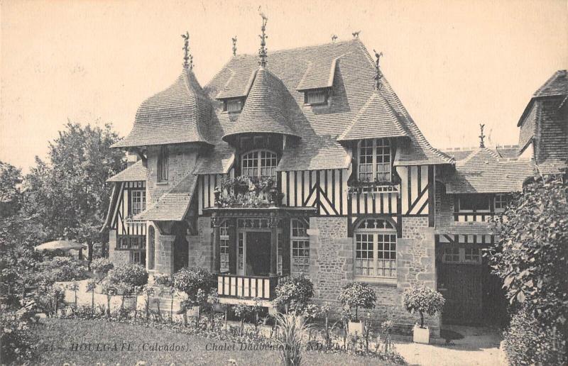 Carte postale ancienne Houlgate - Chalet Daubenton à Houlgate