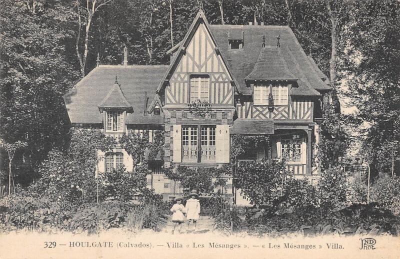 Carte postale ancienne Houlgate - La Villa Les Mesanges à Houlgate