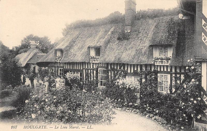 Carte postale ancienne Houlgate - Le Lieu Marot à Houlgate