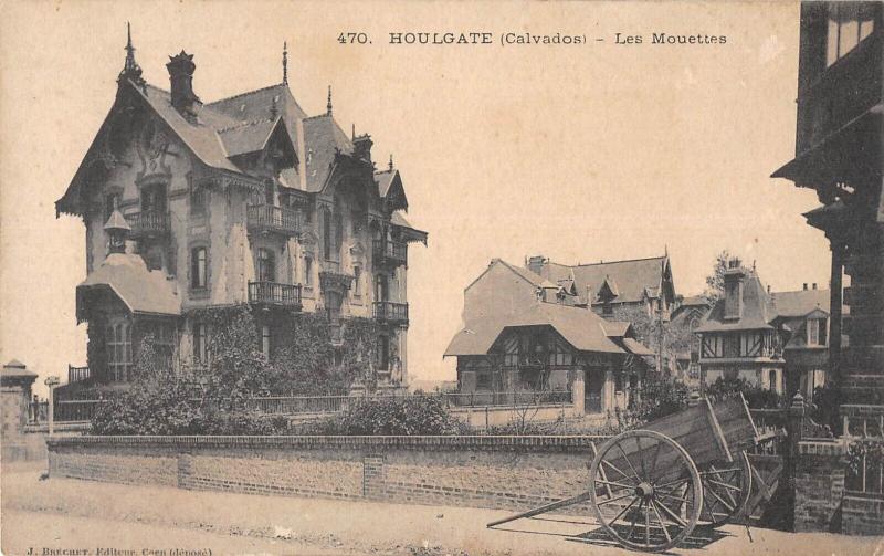 Carte postale ancienne Houlgate - Les Mouettes à Houlgate