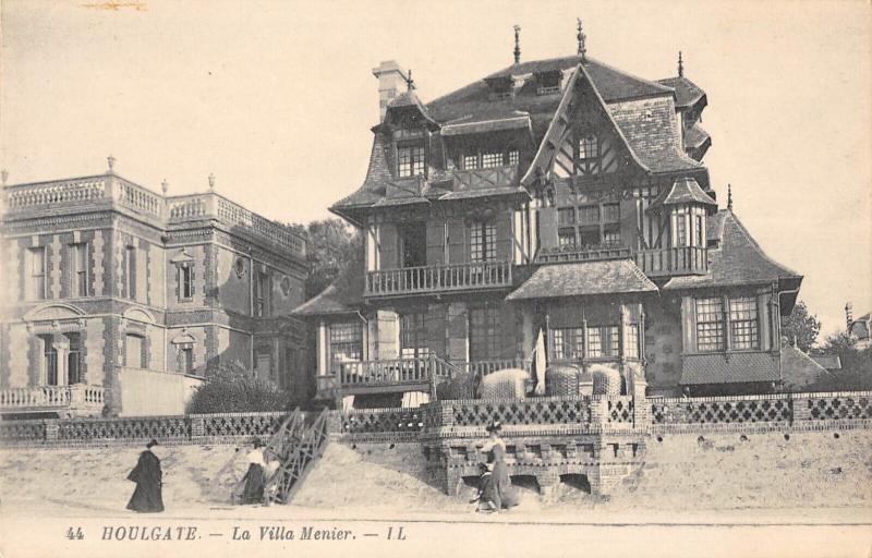 Carte postale ancienne Houlgate - La Villa Menier à Houlgate