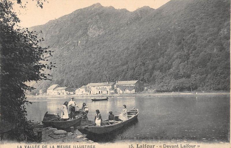 Carte postale ancienne Laifour - Devant Laifour à Laifour