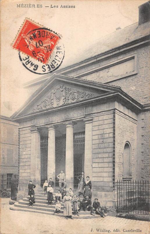 Carte postale ancienne Mezieres - Les Assises