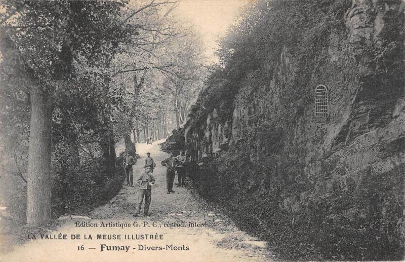Carte postale ancienne Fumay - Divers Monts à Fumay