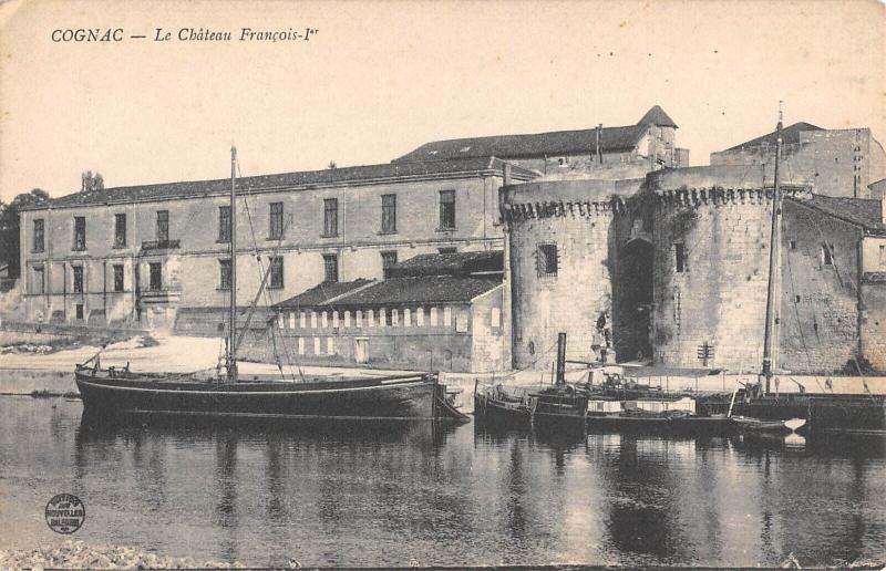 Carte postale ancienne Cognac - Le Chateau Francois 1er à Cognac