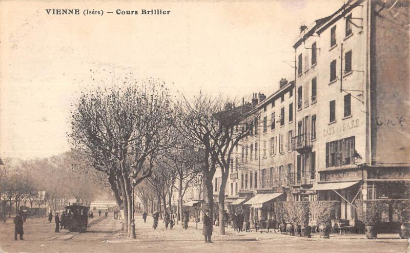 Carte postale ancienne Vienne - Cours Brillier à Vienne