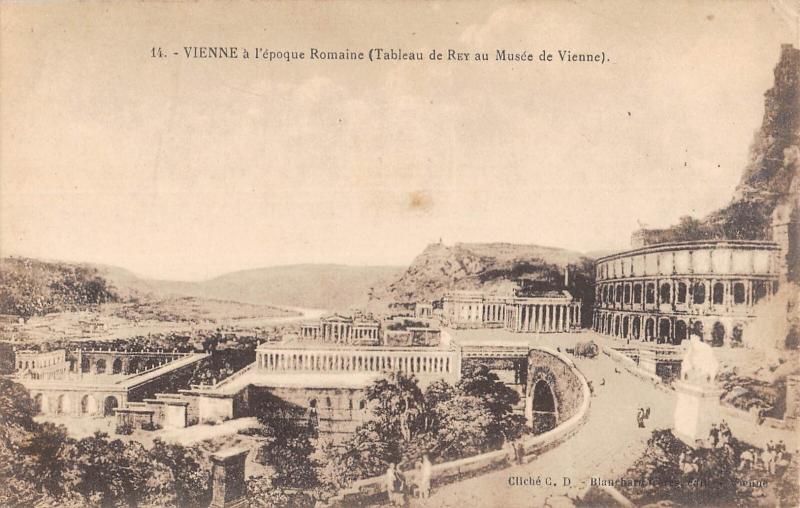 Carte postale ancienne Vienne A L'Epoque Romaine à Vienne
