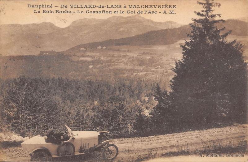 Carte postale ancienne De Villard De Lans A Valchevriere - Le Bois Barbu - Le Cornafion Et Le Co à Villard-de-Lans