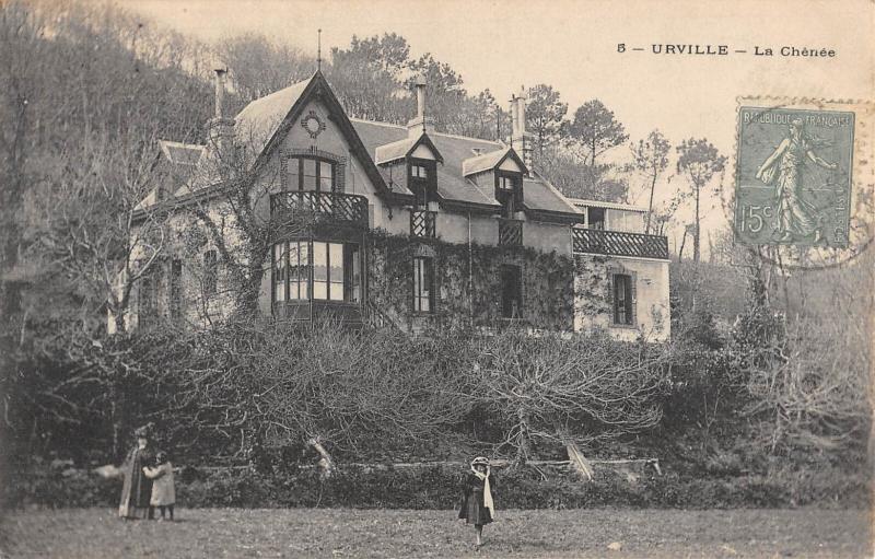 Carte postale ancienne Urville - La Chenee à Urville