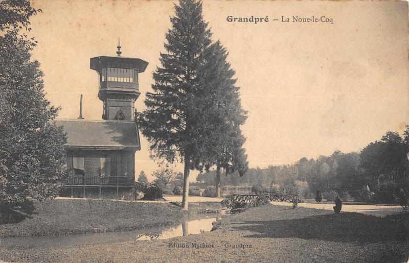 Carte postale ancienne Grandpre - La Noue Le Coq à Grandpré