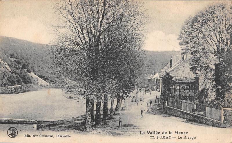 Carte postale ancienne Fumay - Le Rivage à Fumay