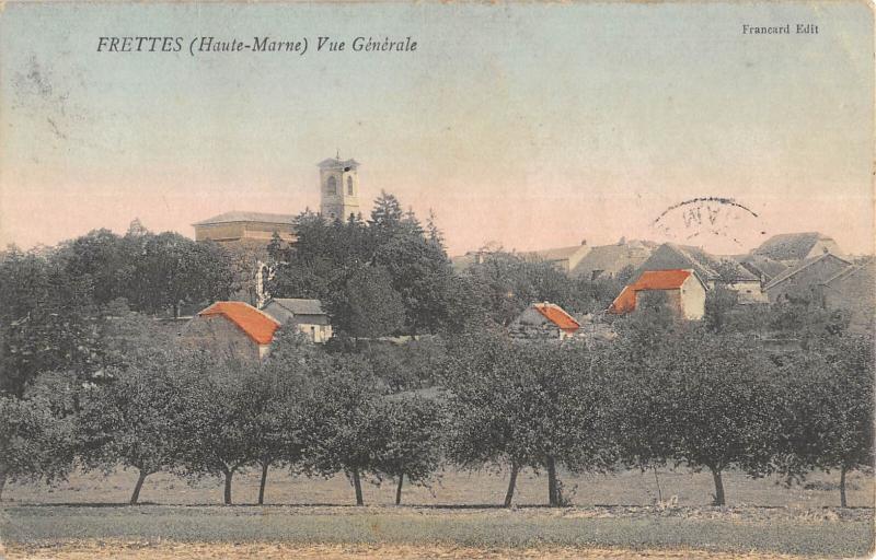 Carte postale ancienne Frettes - Vue Generale
